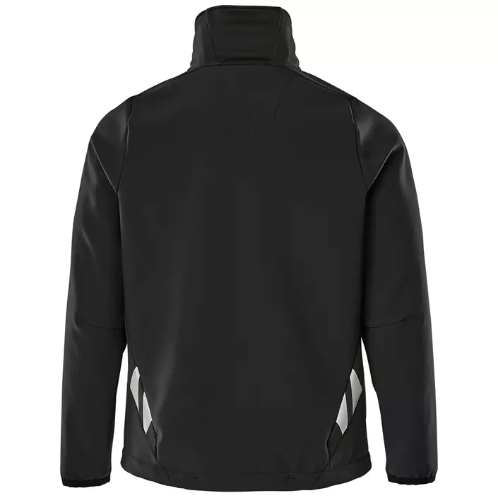 Mascot Accelerate softshell jacket, Black, large image number 1