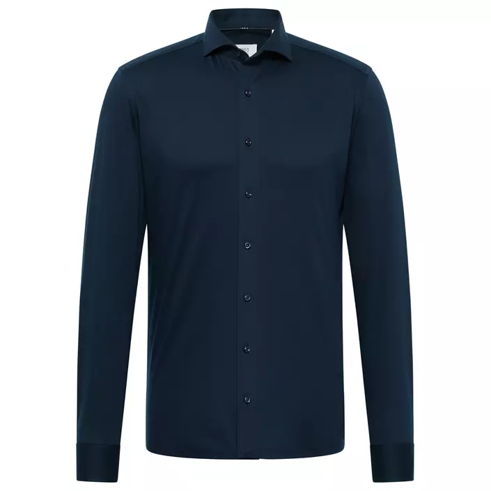 Eterna Soft Tailoring Jersey Slim fit, Navy, large image number 0