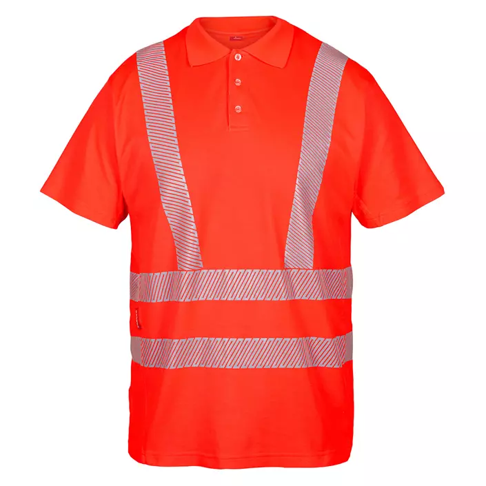 Engel Safety polo T-skjorte, Rød, large image number 0