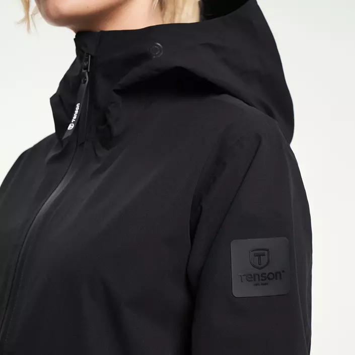 Tenson Misty dame parkajakke, Black, large image number 6