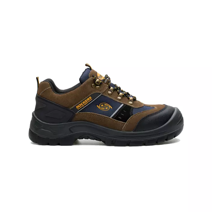 Dockers by Gerli Giga Low safety shoes S3, Cognac, large image number 0