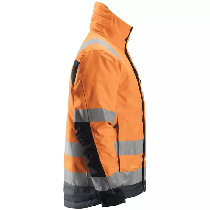 Snickers AllroundWork 37.5® winter jacket 1130, Hi-Vis Orange/Steel Grey, large image number 3
