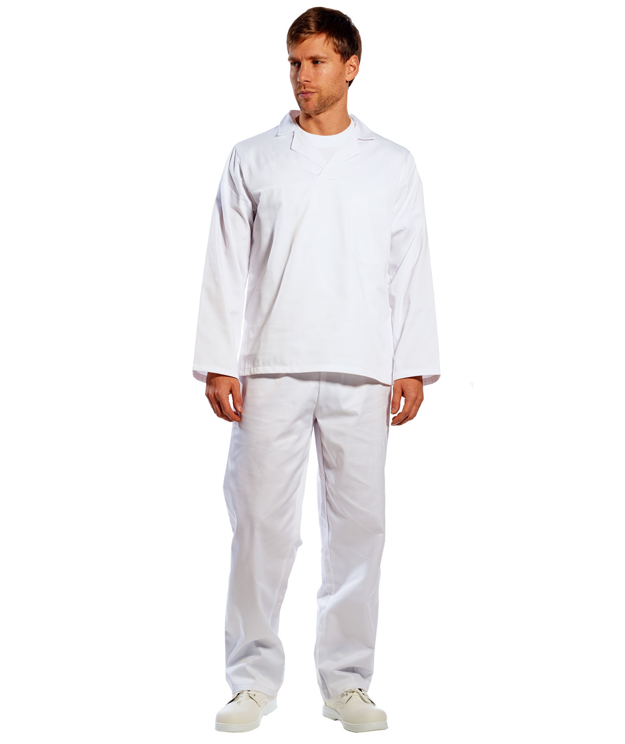 Portwest chefs/baker trousers, White