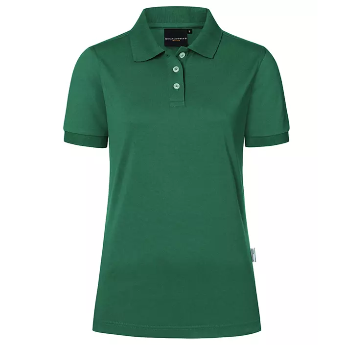 Karlowsky Modern-Flair women's polo shirt, Forest green, large image number 0