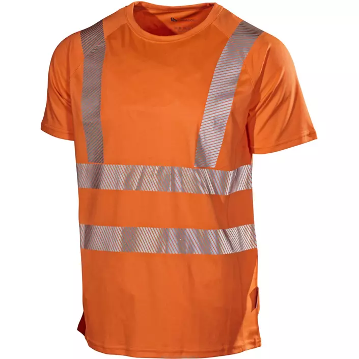 L.Brador T-shirt 413P, Hi-vis Orange, large image number 0