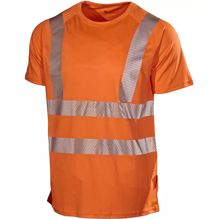 L.Brador T-skjorte 413P, Hi-vis Orange, large image number 0