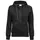 Tee Jays Fashion full zip women's hoodie, Black, Black, swatch