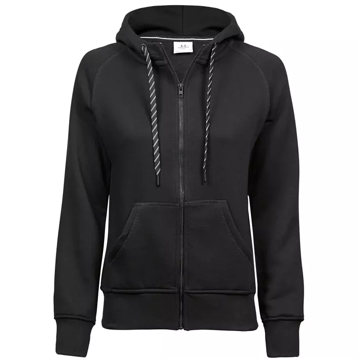 Tee Jays Fashion full zip hoodie dam, Svart, large image number 0