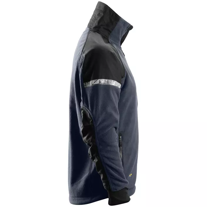 Snickers AllroundWork fleece jacket 8005, Navy/Black, large image number 3