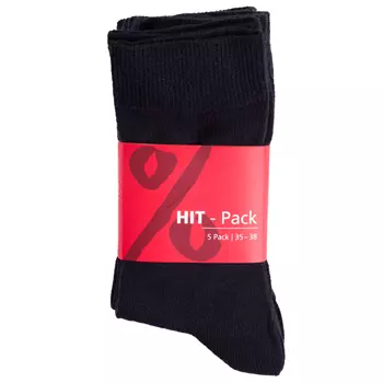 Lenz HIT 5-pack women's socks, Black