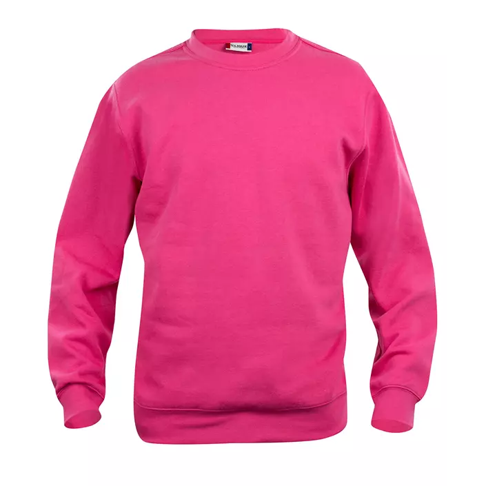 Clique Basic Roundneck sweatshirt, Lys Cerise, large image number 0