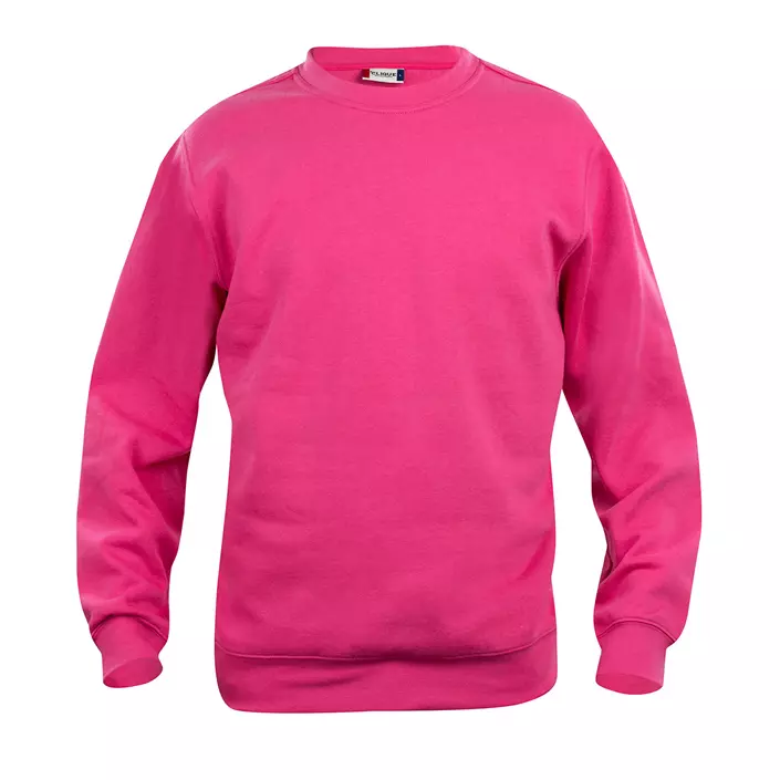 Clique Basic Roundneck sweatshirt, Ljus Cerise, large image number 0