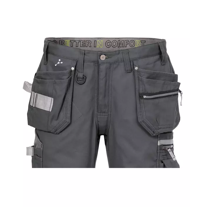 Fristads Gen Y craftsman trousers 2122, Dark Grey, large image number 2