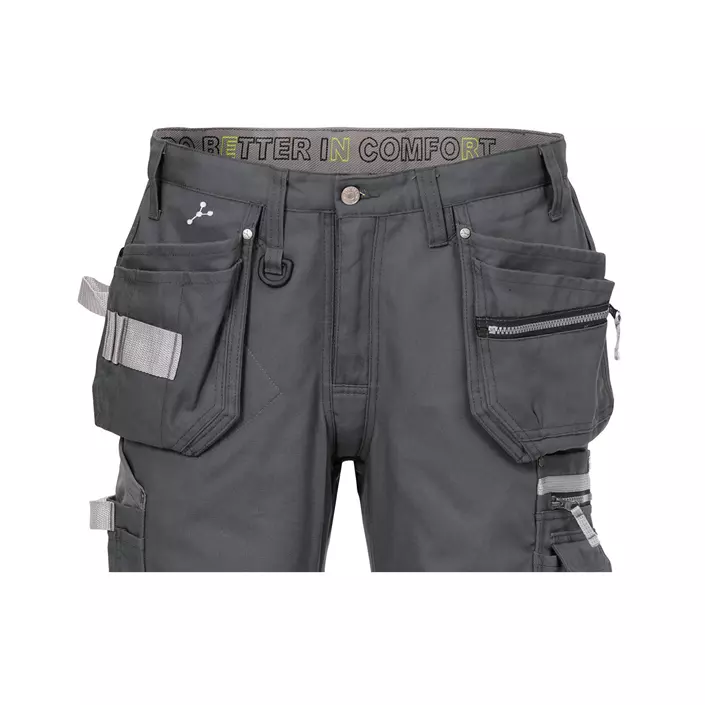 Fristads Gen Y craftsman trousers 2122, Dark Grey, large image number 2