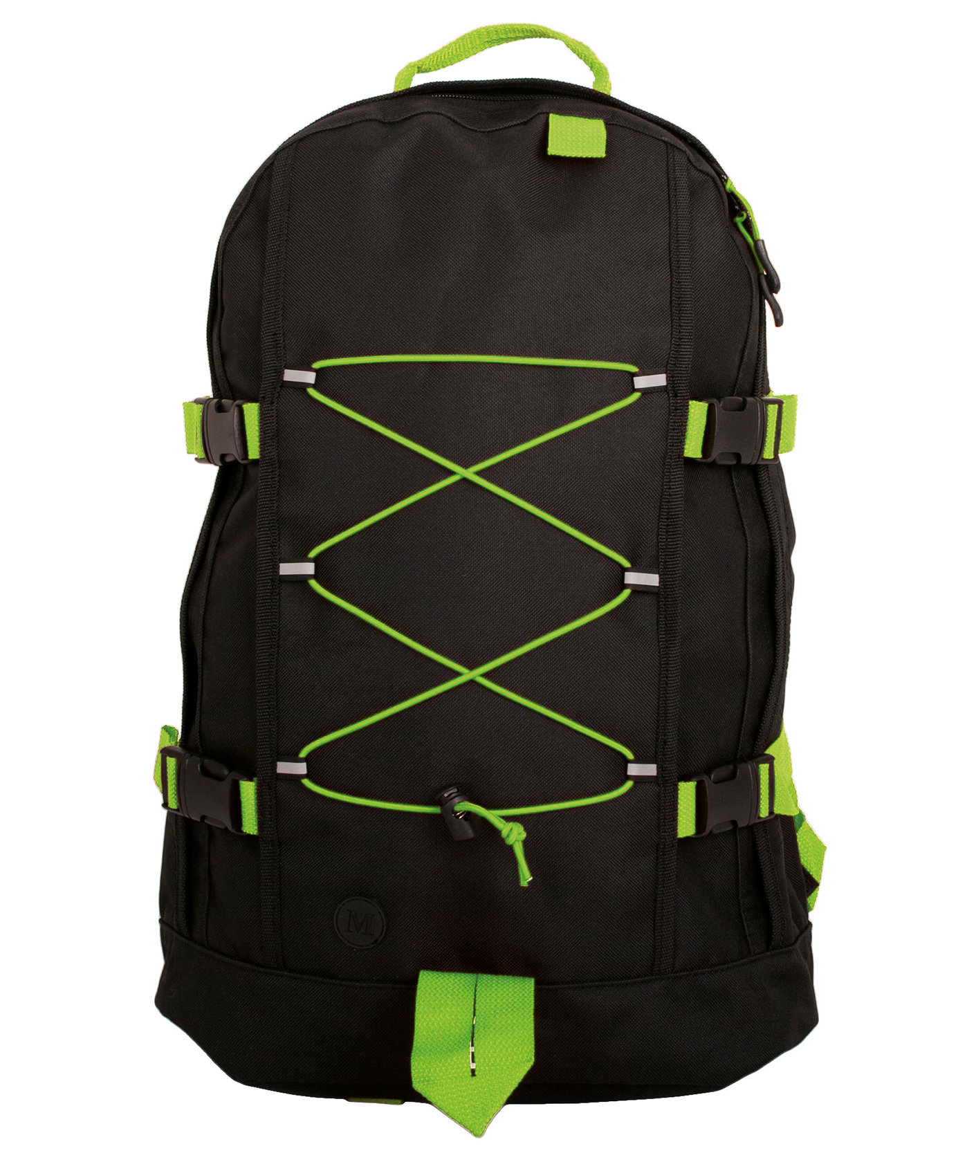 Momenti K2 backpack 25L, Black/Lime, Black/Lime, swatch