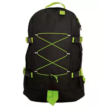 Momenti K2 backpack 25L, Black/Lime