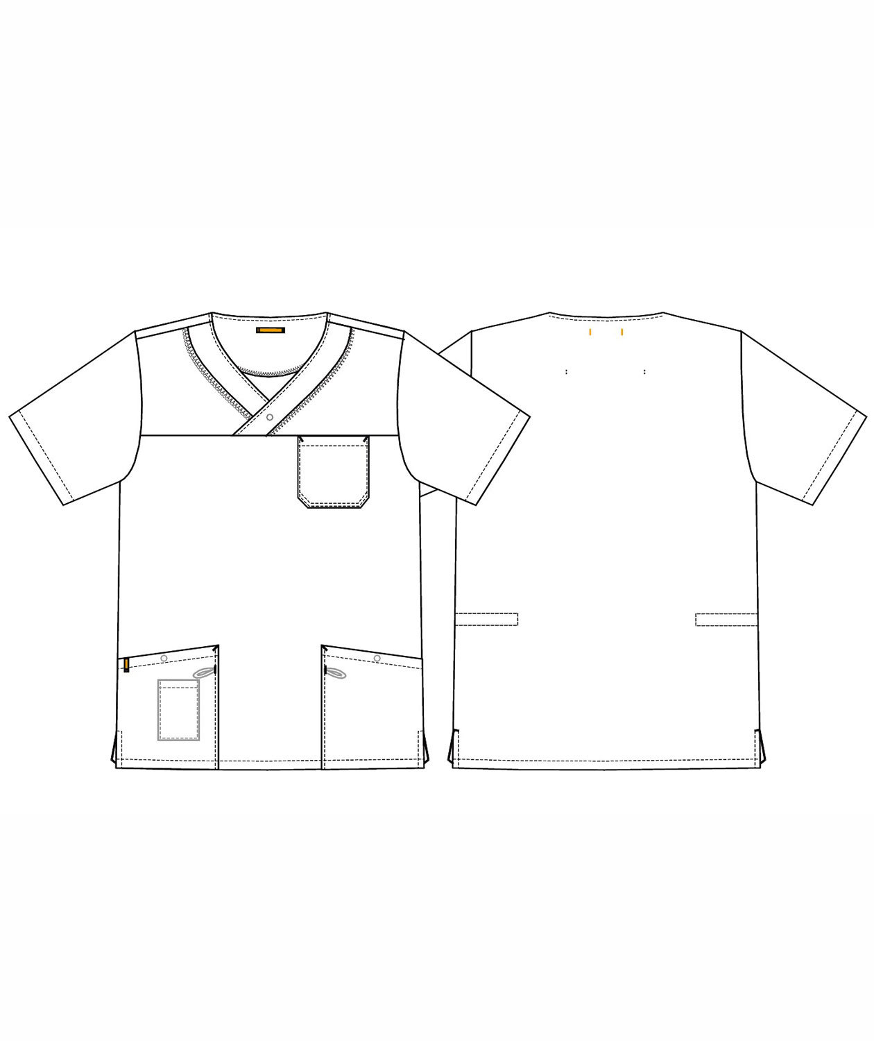 Kentaur bussarong, Bl&aring;/Vit Randig, large image number 2