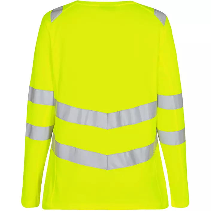 Engel Safety langærmet dame T-shirt, Hi-Vis Gul, large image number 1