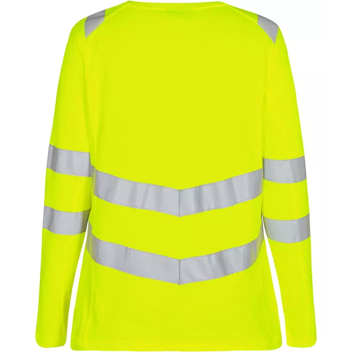 Engel Safety langermet dame T-skjorte, Hi-Vis Gul, large image number 1