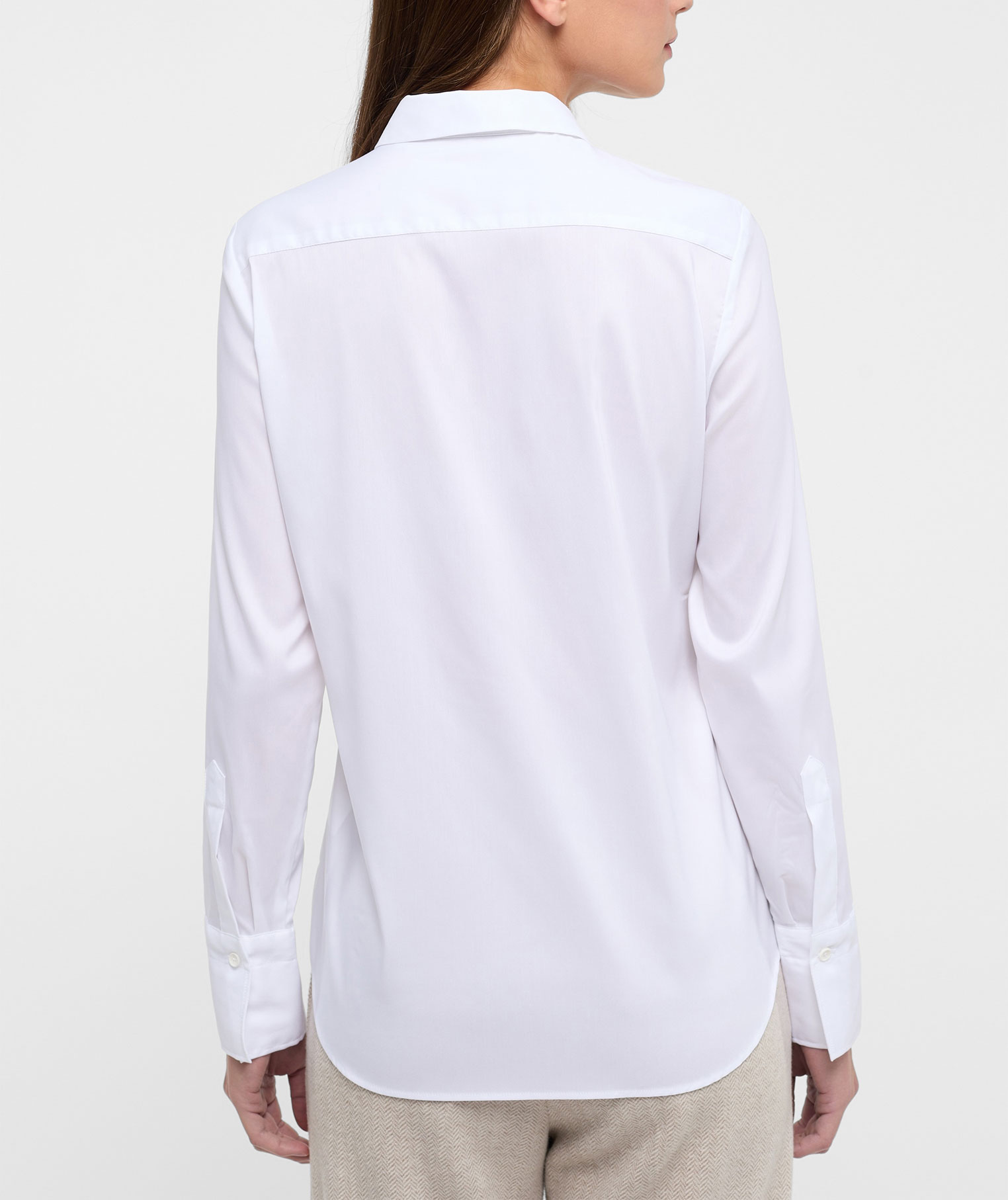 Eterna Performance Fitted fit women's shirt, White, large image number 2