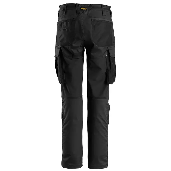 Snickers AllroundWork women's service trousers 6703, Black, large image number 1