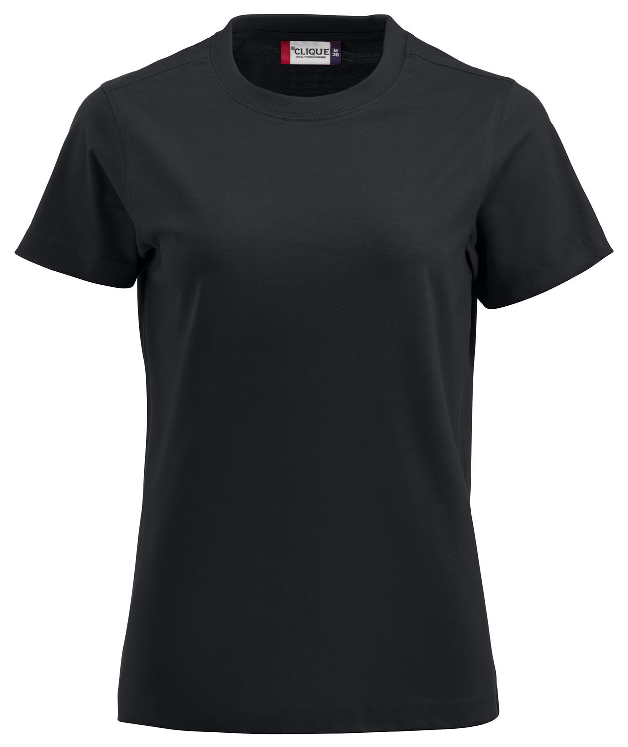 Clique Premium women's T-shirt, Black, Black, swatch