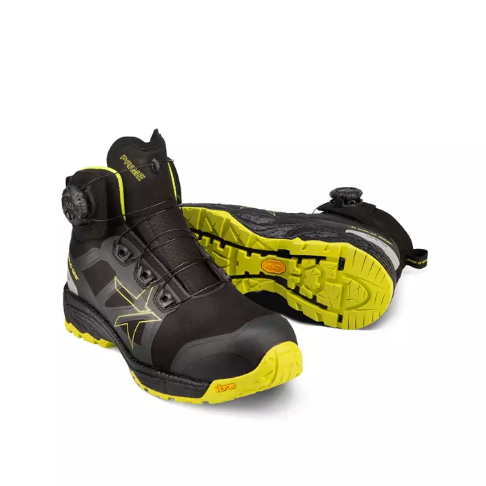 Solid Gear Prime GTX Mid safety boots S3, Black/Yellow, large image number 4