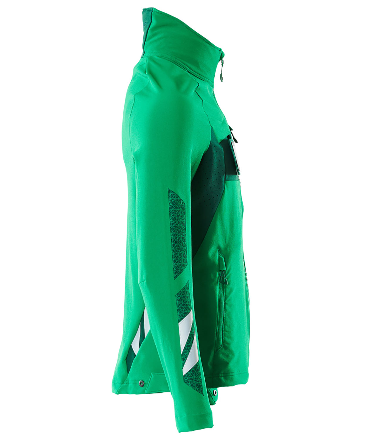 Mascot Accelerate jakke full stretch, Gr&aelig;sgr&oslash;n/gr&oslash;n, large image number 2