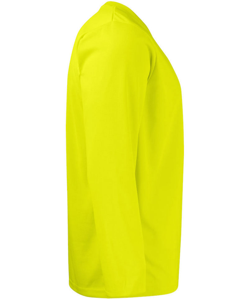 ProJob l&aring;ng&auml;rmad T-shirt 2017, Gul, large image number 3