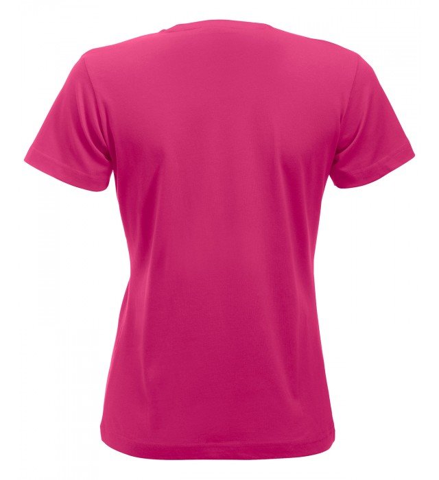 Clique New Classic dame T-shirt, Lys Cerise, large image number 2