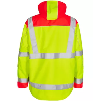 Engel Safety Shell Jacke, Hi-Vis Gelb/Rot