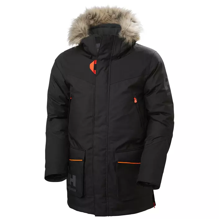 Helly Hansen Bifrost winter parka jacket, Black, large image number 0