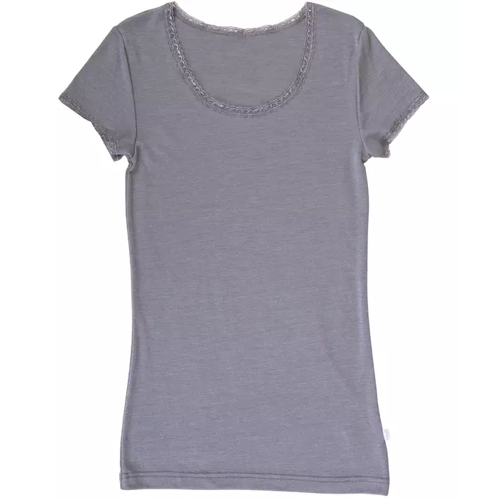 Joha Victoria Damen T-shirt, Wolle/Seide, Grau, large image number 0