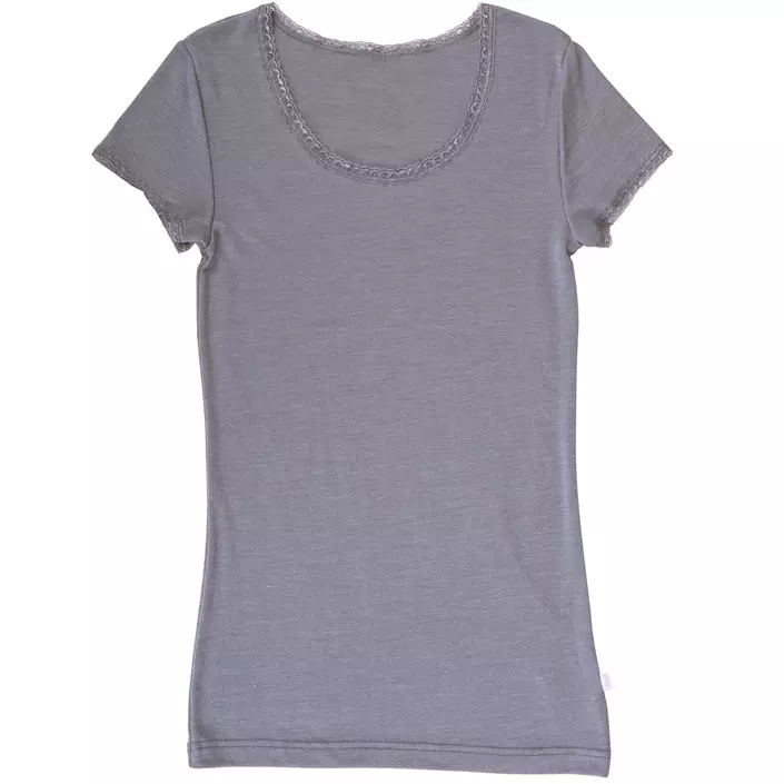 Joha Victoria Damen T-shirt, Wolle/Seide, Grau, large image number 0
