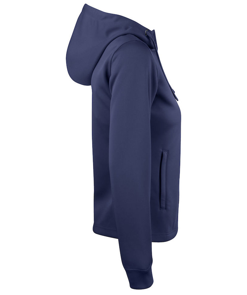 Clique Basic Active women's hoodie, Dark Marine Blue, large image number 2