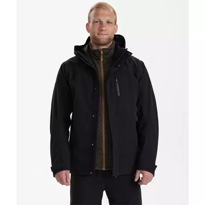 Deerhunter Sarek skaljakke, Sort, large image number 1