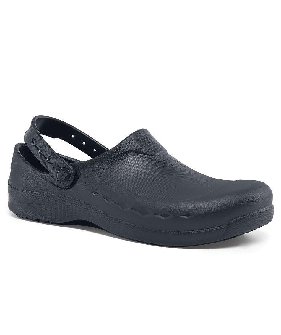 Shoes For Crews Zinc clogs med h&auml;lrem OB, Svart