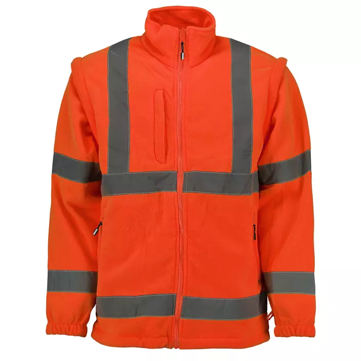 Ocean 4-in-1 winter jacket, Orange/Marine, large image number 3