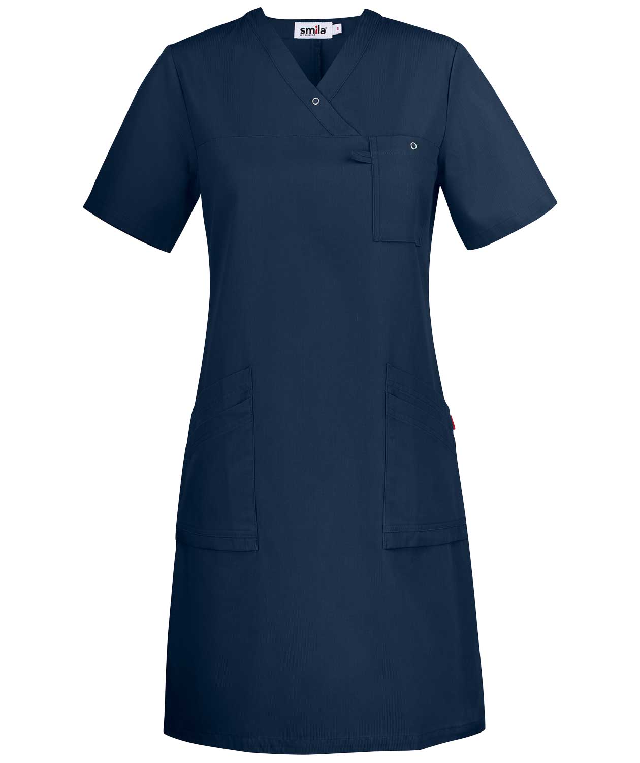 Smila Workwear Adina dress, Ocean Blue, Ocean Blue, swatch