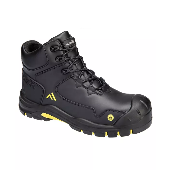 Portwest Apex Composite safety boots S3S, Black/Yellow, large image number 0
