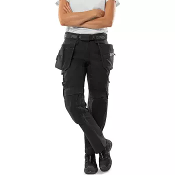 Fristads women's craftsman trousers 2901 GWM, Black
