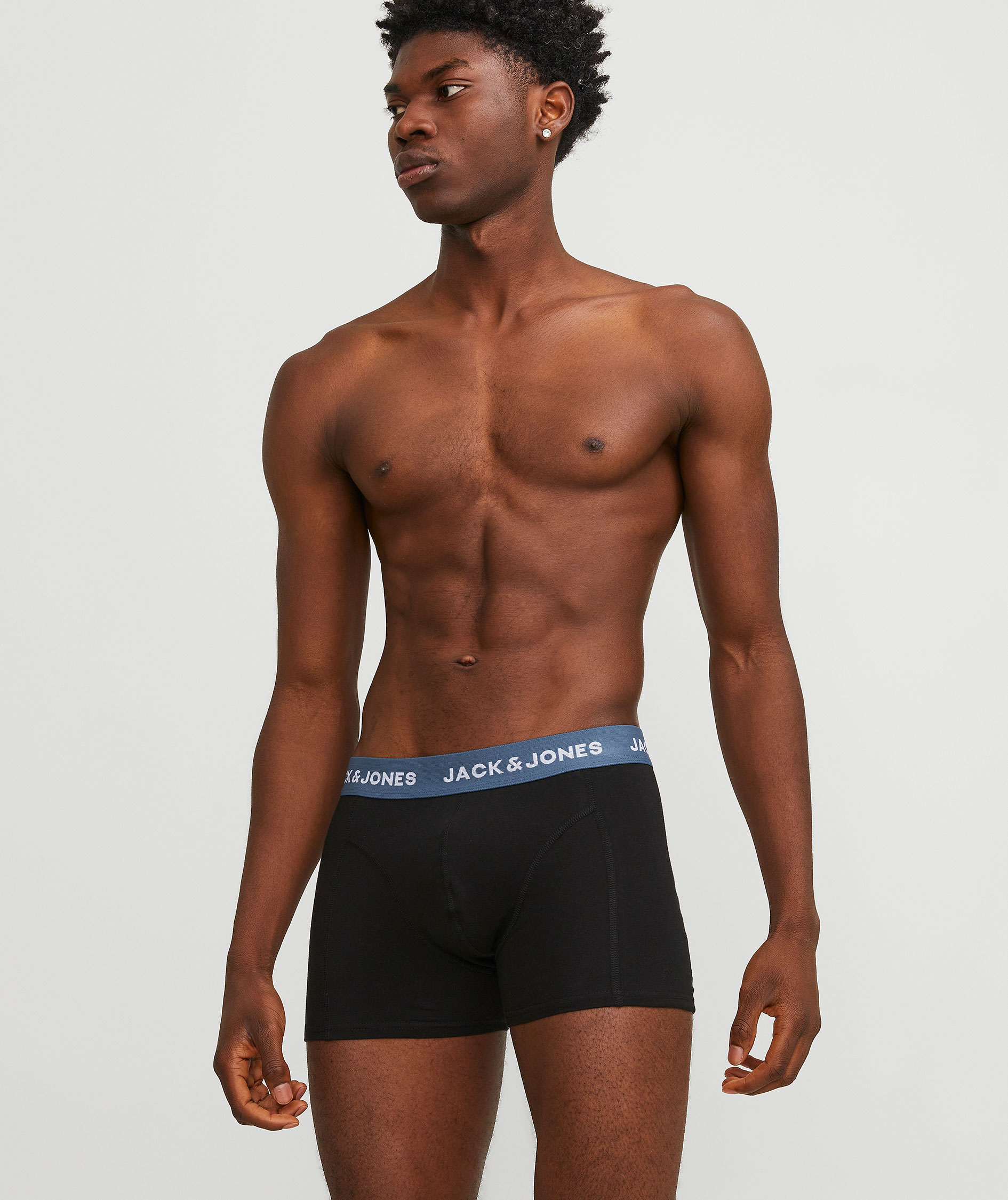 Jack & Jones JACSOLID 5er-Pack Boxershorts, Black/Blue, large image number 5