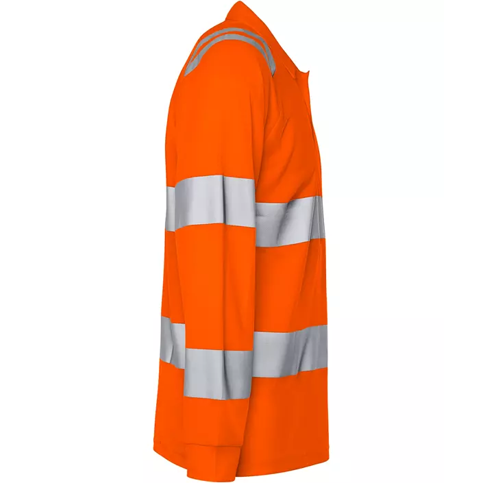 Fristads langærmet polo T-shirt 7864 GPST, Hi-vis Orange, large image number 2