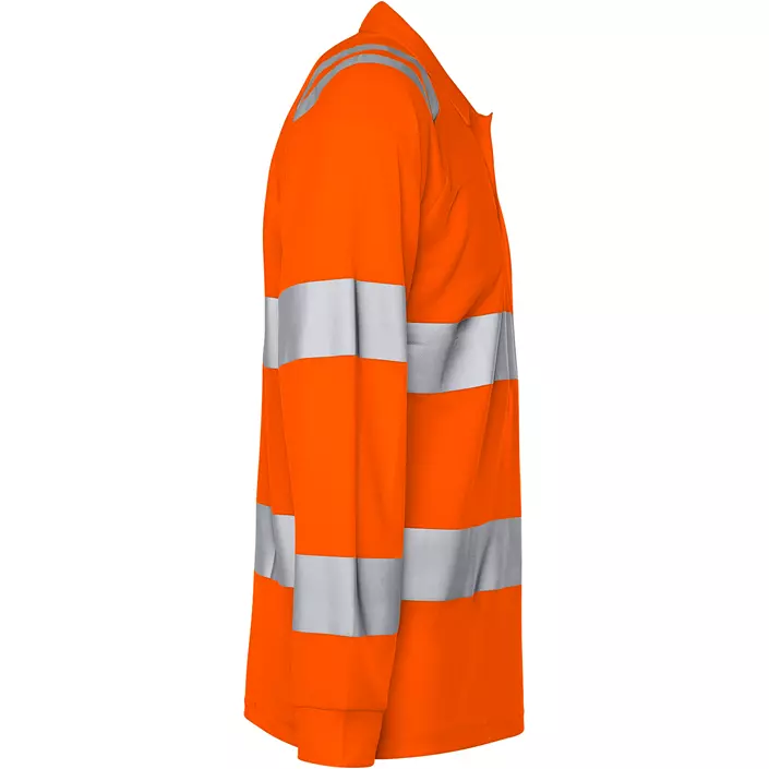 Fristads langärmliges Poloshirt 7864 GPST, Hi-vis Orange, large image number 2