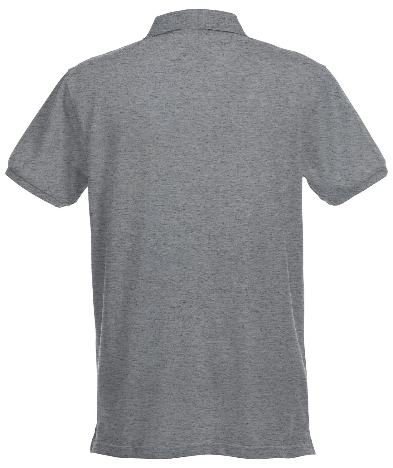 Clique Premium polo shirt, Grey Melange, large image number 2