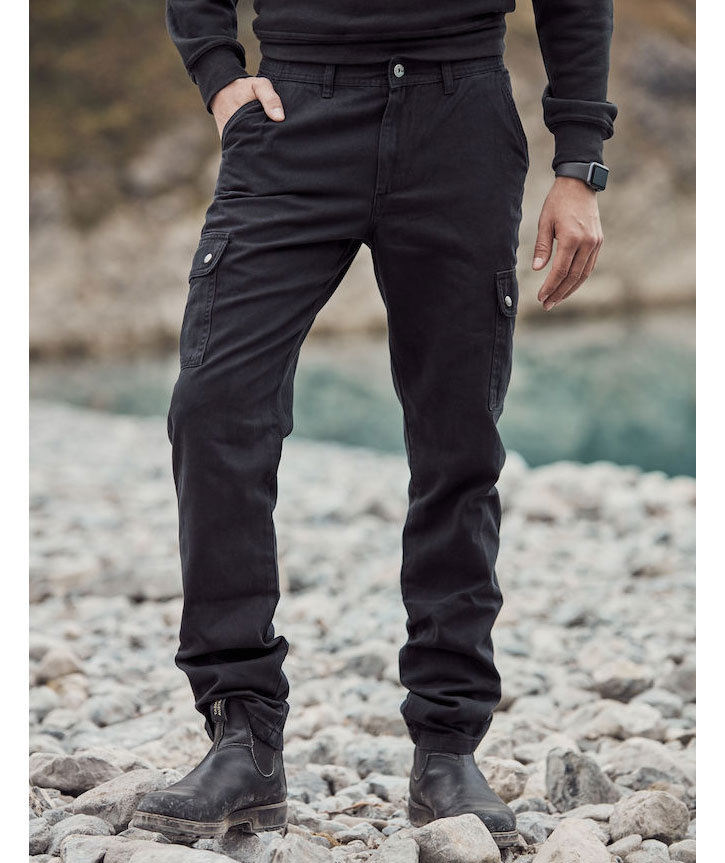 Clique Cargo trousers, Black, large image number 4