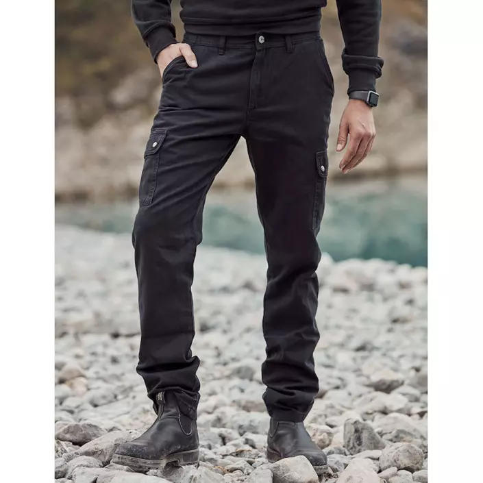 Clique Cargo trousers, Black, large image number 4
