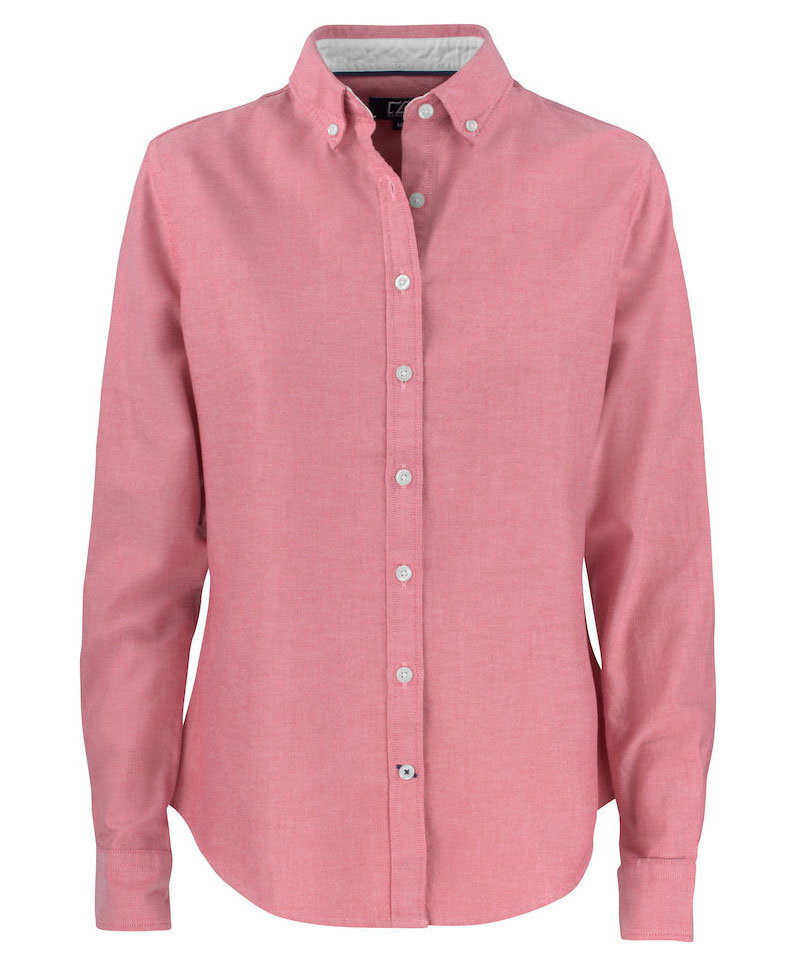 Cutter & Buck Belfair Oxford Modern fit women's shirt, Red