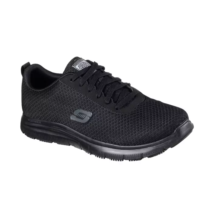 Skechers Flex Advantage SR Bendon work shoes OB, Black, large image number 1