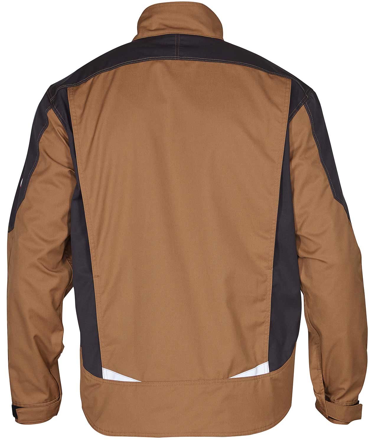 Engel Galaxy Light work jacket, Toffee Brown/Anthracite Grey